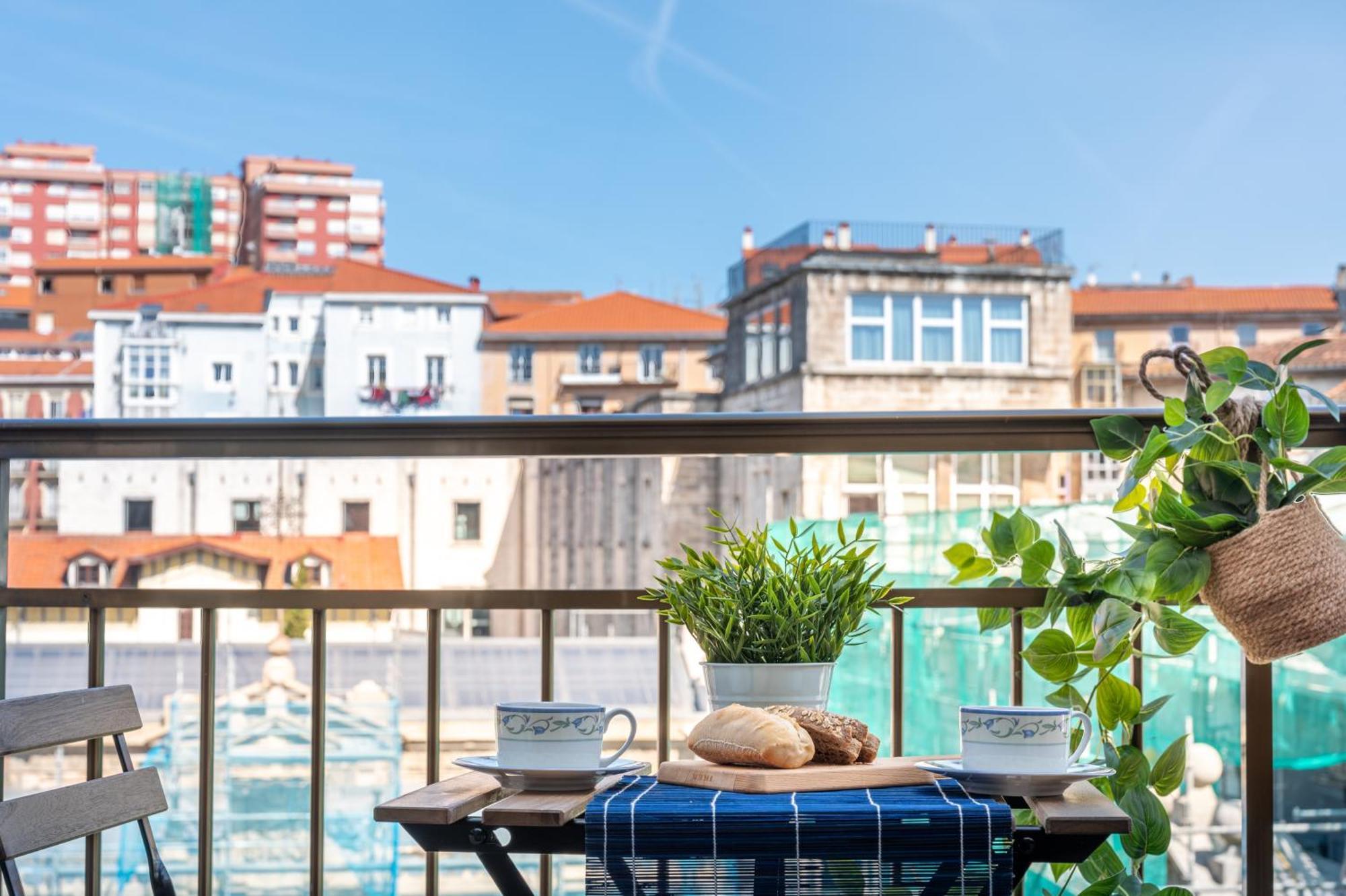 Jm8-Clasico Y Espacioso Apartamento En Pleno Centro De Сантандер Экстерьер фото